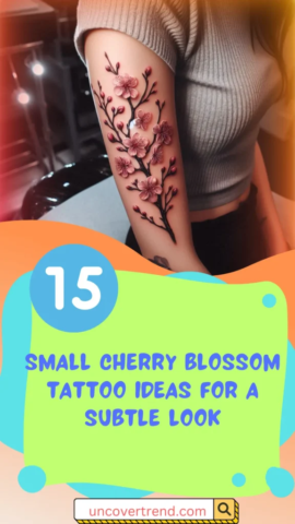 15 Cherry Blossom Tattoo Ideas to Represent the Beauty of Nature