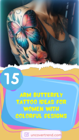 15 Butterfly Tattoo Ideas to Represent Transformation and Growth