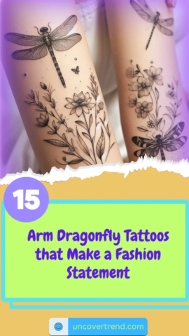 15 Dragonfly Tattoo Ideas to Represent Change and Transformation