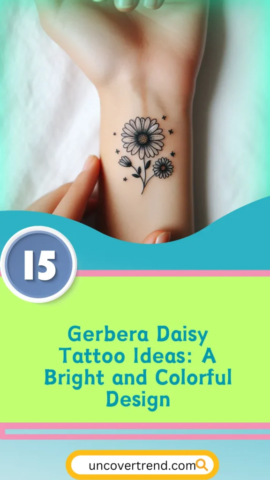 15 Daisy Tattoo Ideas to Represent Innocence and Purity