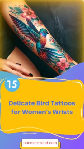 15 Beautiful and Symbolic Bird Tattoos for Women to Spread Their Wings