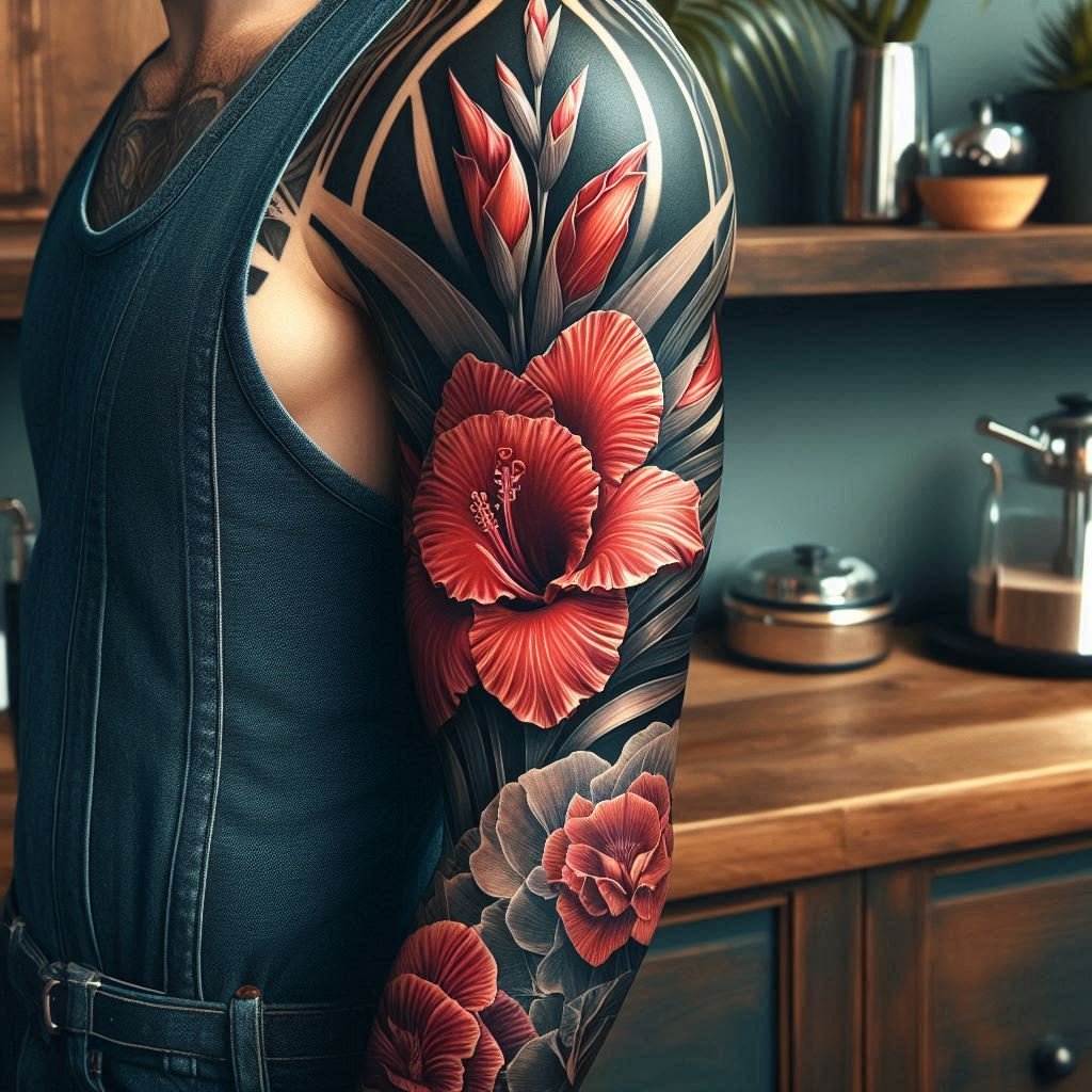 15 August Birth Flower Tattoos to Celebrate a Special Month 2 15 August Birth Flower Tattoos to Celebrate a Special Month