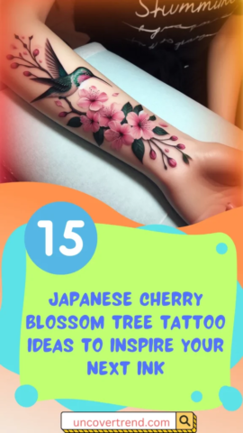 15 Cherry Blossom Tattoo Ideas to Represent the Beauty of Nature