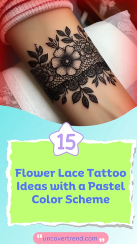 15 Flower Lace Tattoo Ideas to Add a Touch of Delicacy