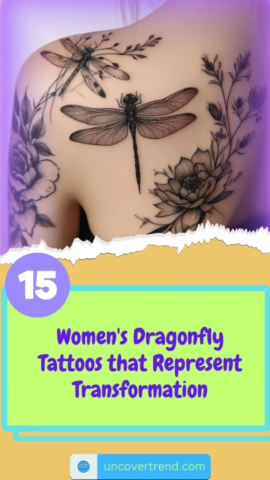 15 Dragonfly Tattoo Ideas to Represent Change and Transformation