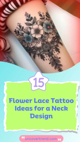 15 Flower Lace Tattoo Ideas to Add a Touch of Delicacy