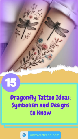 15 Dragonfly Tattoo Ideas to Represent Change and Transformation