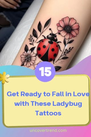 15 Ladybug Tattoo Ideas to Represent Good Luck and Prosperity