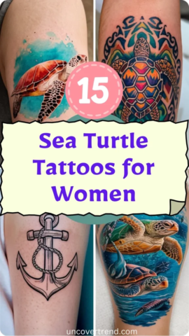 15 Sea Turtle Tattoo Ideas to Represent Wisdom and Endurance