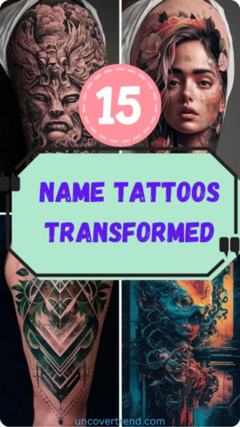 15 Creative Name Cover Up Tattoo Ideas to Revamp Your Design