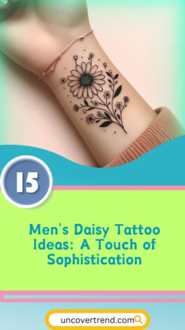 15 Daisy Tattoo Ideas to Represent Innocence and Purity