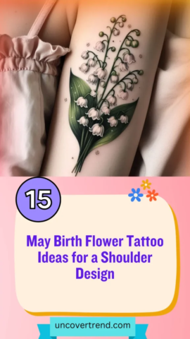 15 May Birth Flower Tattoo Ideas to Celebrate a Special Month