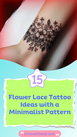 15 Flower Lace Tattoo Ideas to Add a Touch of Delicacy