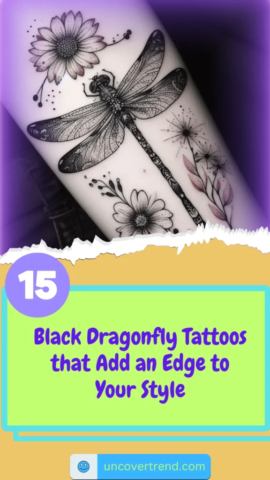 15 Dragonfly Tattoo Ideas to Represent Change and Transformation