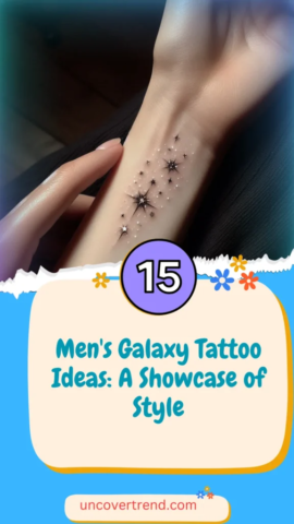 15 Galaxy Tattoo Ideas to Represent the Wonders of the Universe