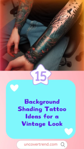 15 Tattoo Background Shading to Add Depth and Dimension