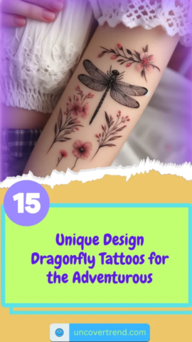 15 Dragonfly Tattoo Ideas to Represent Change and Transformation