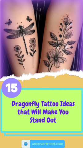 15 Dragonfly Tattoo Ideas to Represent Change and Transformation