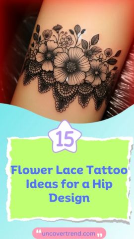 15 Flower Lace Tattoo Ideas to Add a Touch of Delicacy