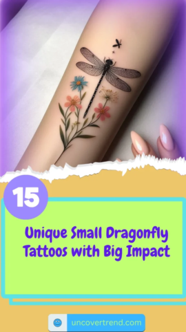 15 Dragonfly Tattoo Ideas to Represent Change and Transformation