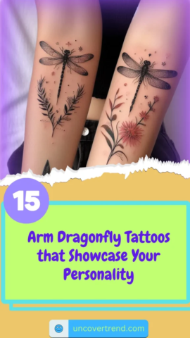 15 Dragonfly Tattoo Ideas to Represent Change and Transformation