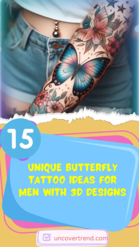 15 Butterfly Tattoo Ideas to Represent Transformation and Growth