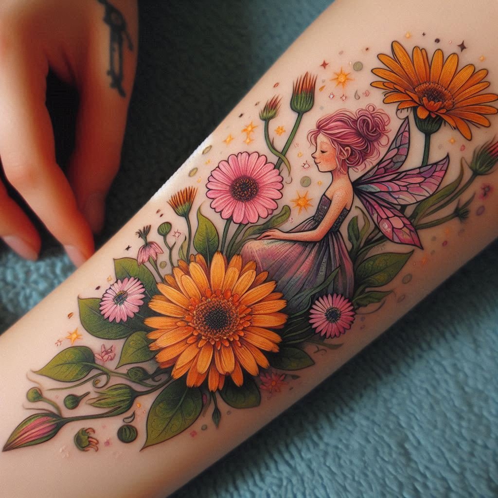 15 October Birth Flower Tattoo Ideas to Celebrate a Special Month 8 15 October Birth Flower Tattoo Ideas to Celebrate a Special Month