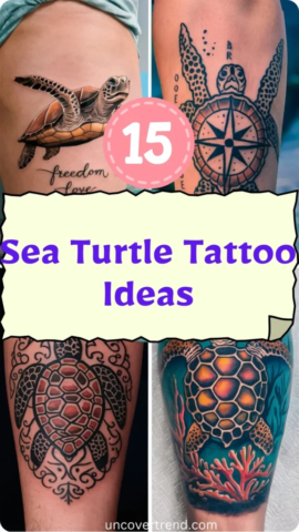 15 Sea Turtle Tattoo Ideas to Represent Wisdom and Endurance