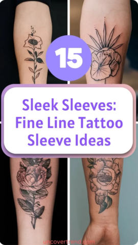 15 The Art of Fine Line Tattoos: A Delicate and Precise Tattoo Style