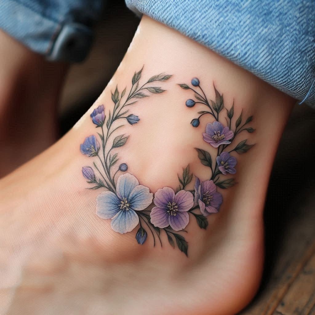 15 July Birth Flower Tattoo Ideas to Celebrate a Special Month