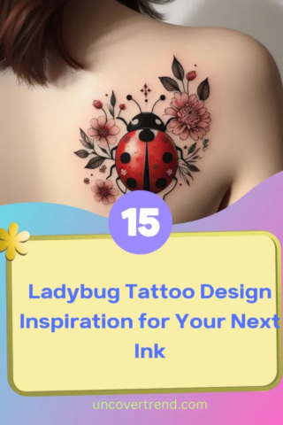 15 Ladybug Tattoo Ideas to Represent Good Luck and Prosperity