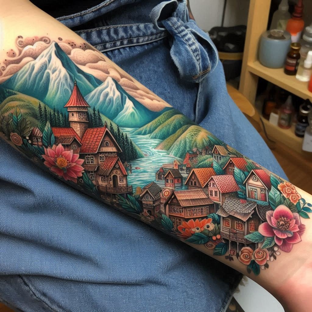 15 Majestic and Inspiring Mountain Tattoo Ideas to Reach New Heights