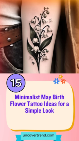 15 May Birth Flower Tattoo Ideas to Celebrate a Special Month