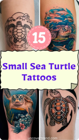 15 Sea Turtle Tattoo Ideas to Represent Wisdom and Endurance