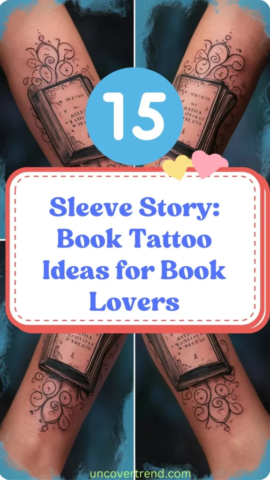 15 Unique Book Tattoo Ideas for Book Lovers and Literature Enthusiasts