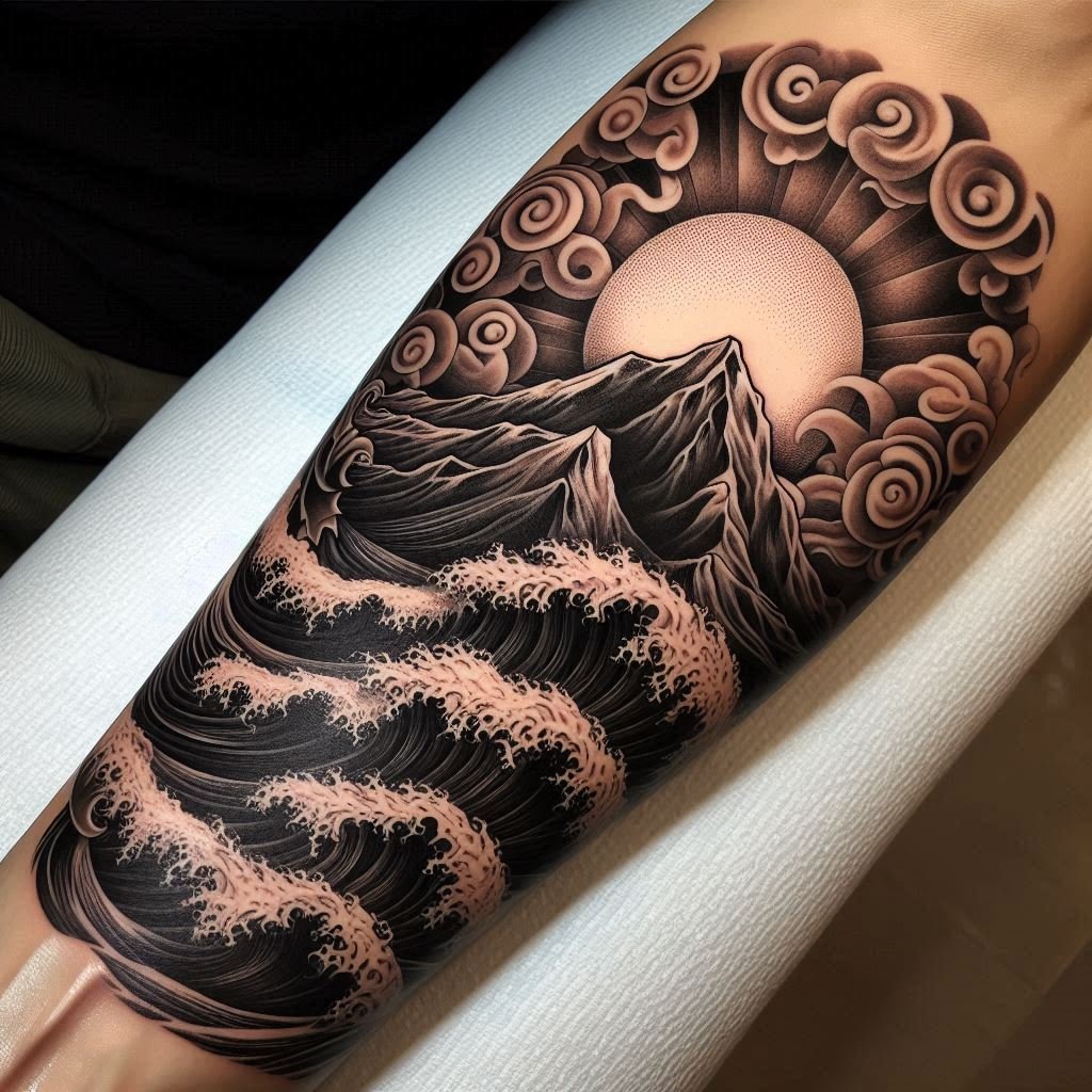 15 Majestic and Inspiring Mountain Tattoo Ideas to Reach New Heights