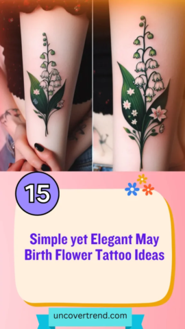 15 May Birth Flower Tattoo Ideas to Celebrate a Special Month