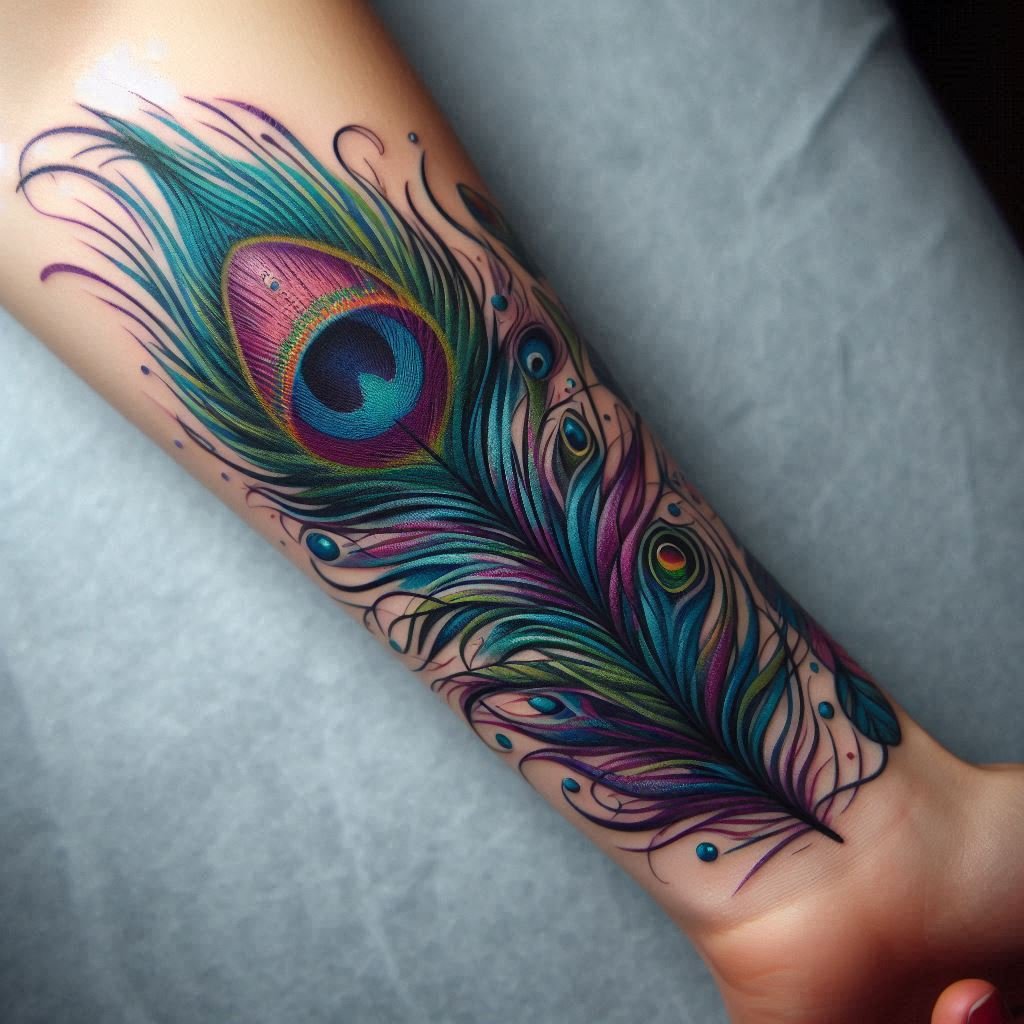 15 Feather Tattoo Ideas to Represent Freedom and Courage 4 15 Feather Tattoo Ideas to Represent Freedom and Courage