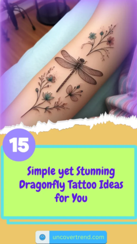 15 Dragonfly Tattoo Ideas to Represent Change and Transformation