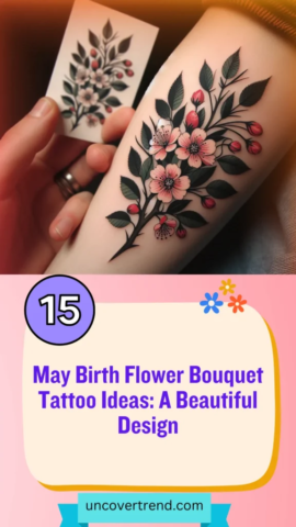 15 May Birth Flower Tattoo Ideas to Celebrate a Special Month