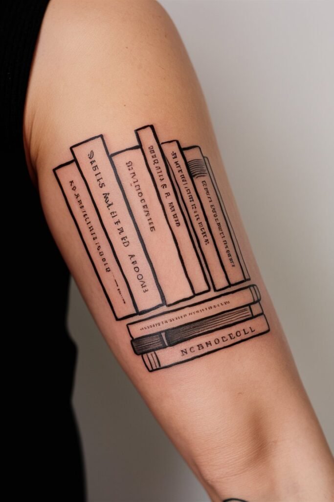 15 Unique Book Tattoo Ideas for Book Lovers and Literature Enthusiasts