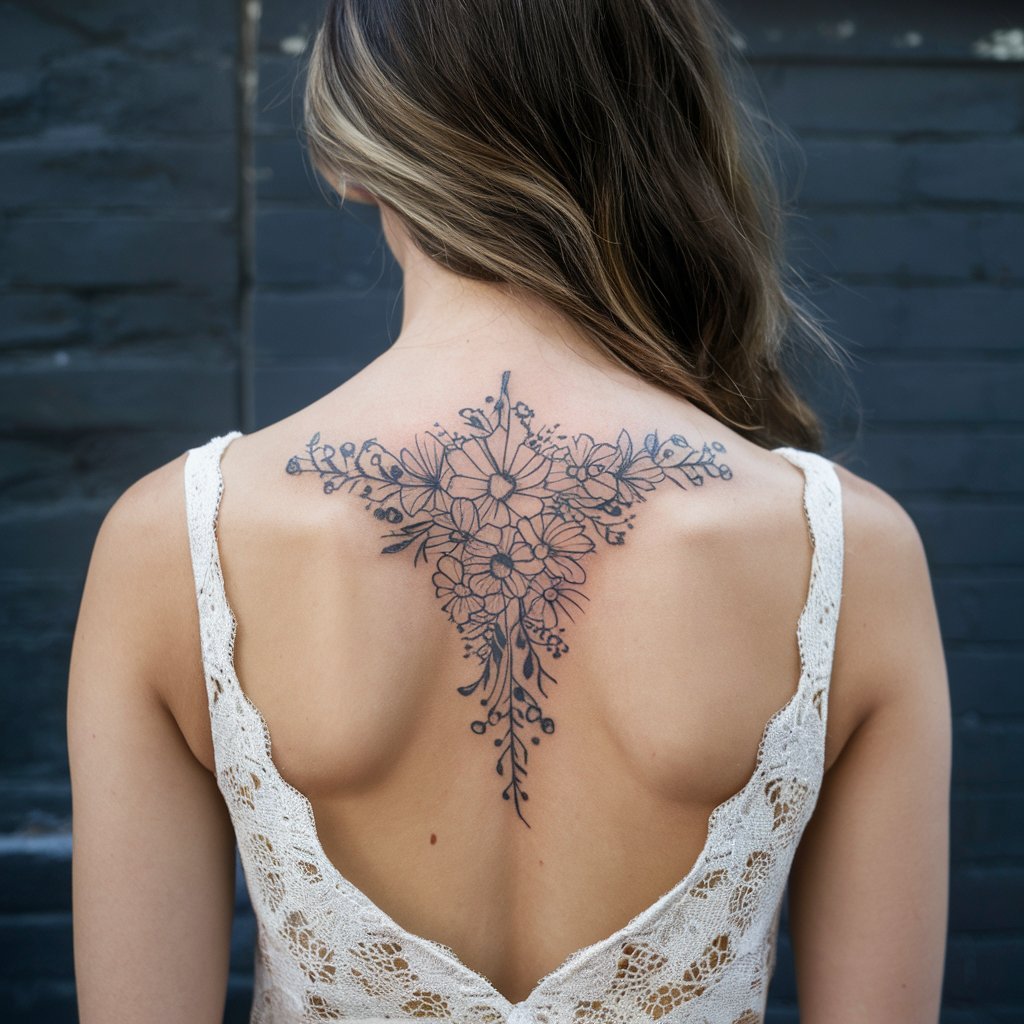 15 Flower Lace Tattoo Ideas to Add a Touch of Delicacy 6 15 Flower Lace Tattoo Ideas to Add a Touch of Delicacy