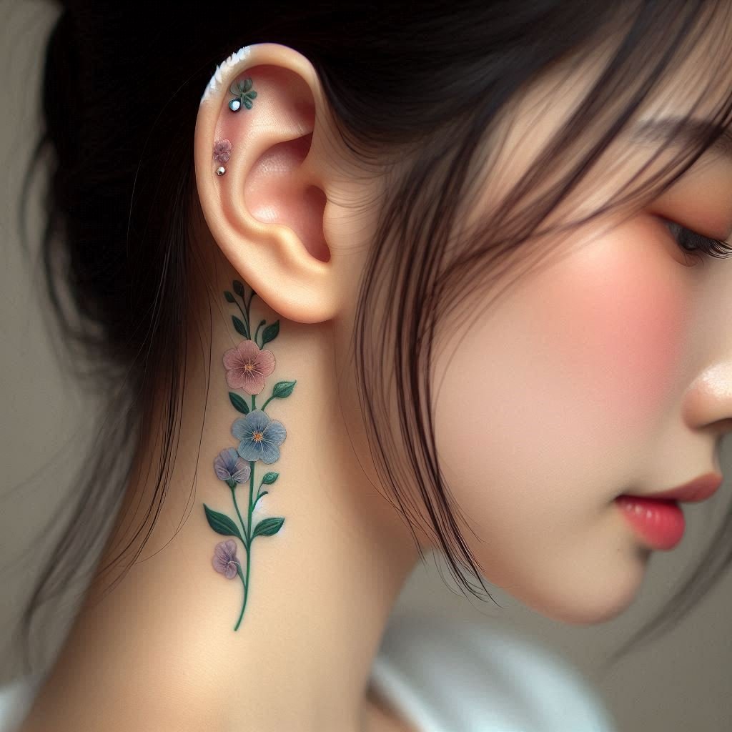 15 July Birth Flower Tattoo Ideas to Celebrate a Special Month