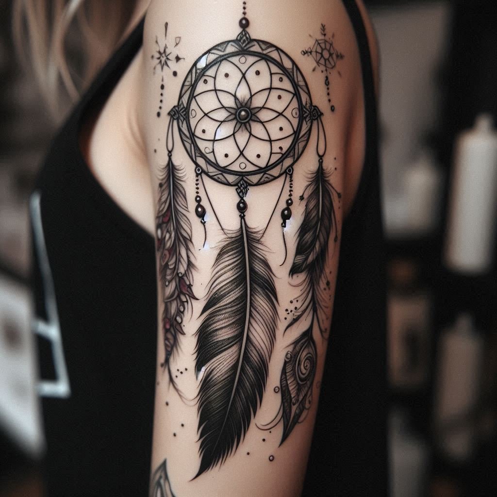 15 Feather Tattoo Ideas to Represent Freedom and Courage 10 15 Feather Tattoo Ideas to Represent Freedom and Courage